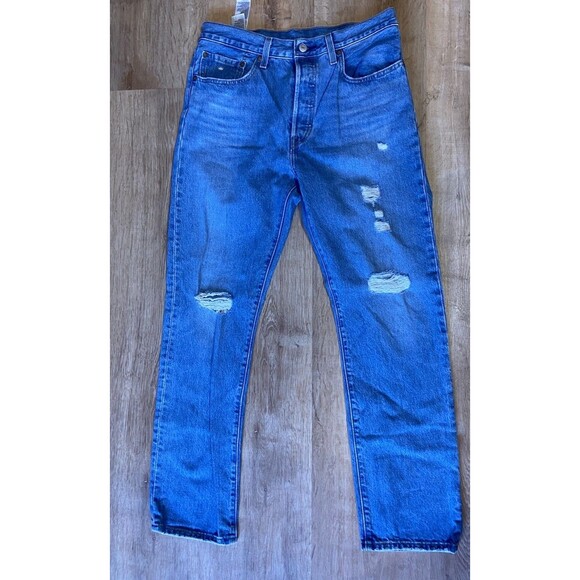 Women’s Distressed Levi’s 501 Size 30x30 - Picture 2 of 10